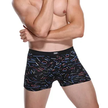 Youlehe Men's Soft Rayon Boxer Briefs – 8 Pack Comfort