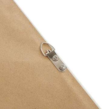 Madison Park Across The Plains 1 Wall Art Living Room Decor - Landscape Print Double Mat Canvas, Home Accent Bathroom Decoration, Ready to Hang Poster Painting for Bedroom, 17.2" X 19.2"