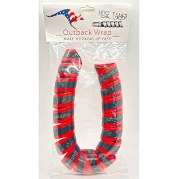 Outback Wrap - Hose Tamer Hydraulic Hose Management Protector and Tagging Wraps for Farming and Agri...