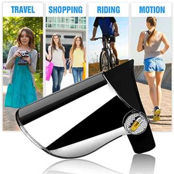 WAYCOM UV Protection Sun Cap Ultimate Outdoor Visor Hat