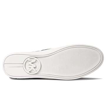 Michael Kors Juno Stripe Lace-Up Black 8 M - Chic & Comfortable Footwear