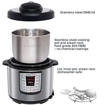 Instant Pot LUX60V3: 6-in-1 Multi-Use Cooker for Everyone