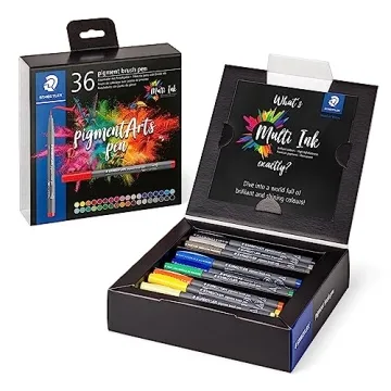 Vibrant STAEDTLER Brush Pens for Creative Artists