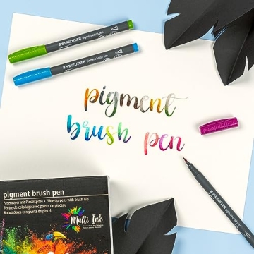 Vibrant STAEDTLER Brush Pens for Creative Artists