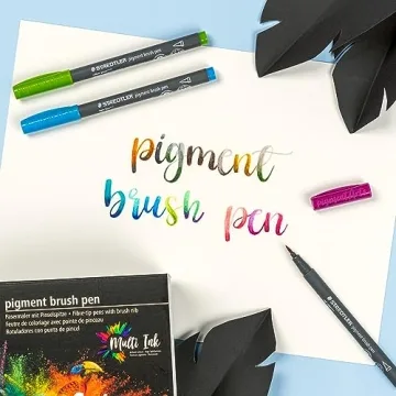 Vibrant STAEDTLER Brush Pens for Creative Artists