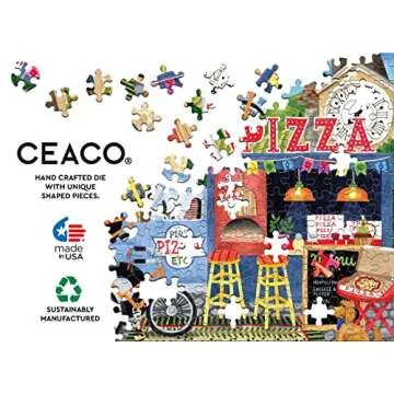 Ceaco - Food Trucks - Pip's Pizza Truck - 500 Piece Jigsaw Puzzle