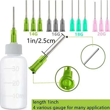 Expesumas Glue Applicator Bottles for Precision Crafting