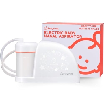 BabySmile Electric Nasal Aspirator for Infants and Toddlers