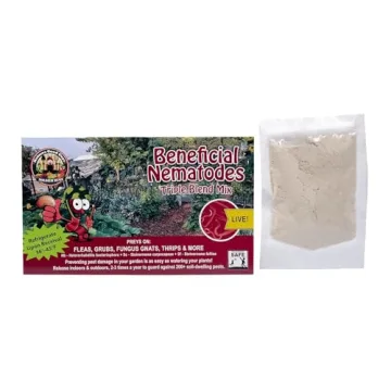 NaturesGoodGuys Beneficial Nematodes Triple Blend Pack HB+SC+SF - General Biological Pest Control (2...