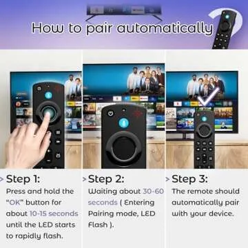 Universal Replacement Remote for Firestick and Smart TVs