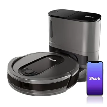 Shark AV911S EZ Robot Vacuum: Self-Empty, Bagless, Pet Hair Expert