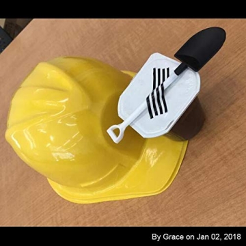 Z ZICOME Novelty Plastic Shovel Spoons Set of 50