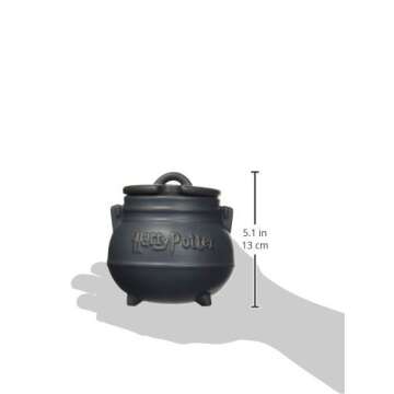 Harry Potter Ceramic Cauldron Soup Mug with Spoon