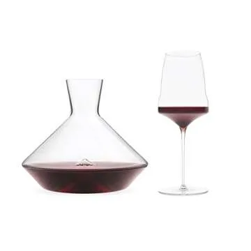 JOSEPHINE Decanter - Elegant Hand Blown Crystal Wine Decanter