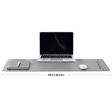 Cork Desk Mat - Dual-Sided Desk Pad for Office and Home - Desk Organization and Accessories - Ideal ...