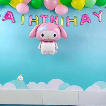 Cute Cartoon Anime Balloon Doll for Party Decorations