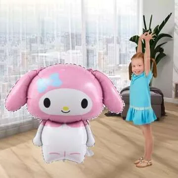 Cute Cartoon Anime Balloon Doll for Party Decorations