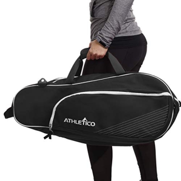 Athletico 6 Racquet Tennis Bag for Players of All Levels