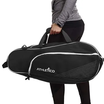 Athletico 6 Racquet Tennis Bag for Players of All Levels