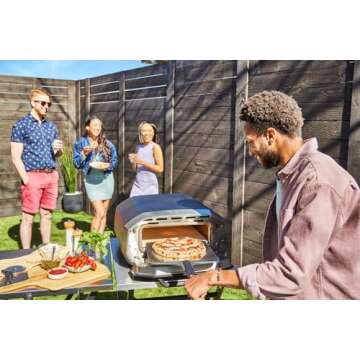 ooni 12' Aluminium Metal Pizza Peel - 12 Inch Lightweight Peel with Long Handle, Rectangle Pizza Turner