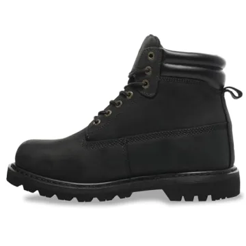 SAFETY LOONG Waterproof Steel Toe Boots for Men