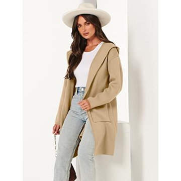 ANRABESS Oversized Hoodie Cardigan for Women 2024