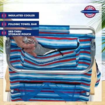 Tommy Bahama 5-Position Folding Beach Chair