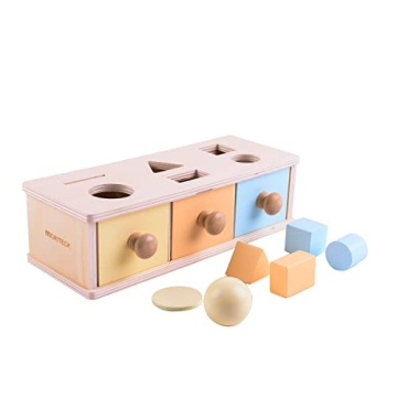 Montessori 3-in-1 Object Permanence Box Wooden Toy