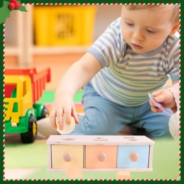 Montessori 3-in-1 Object Permanence Box Wooden Toy