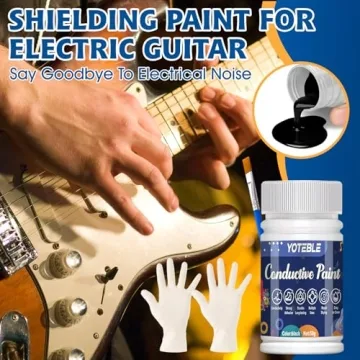Guitar Shielding Paint - Conductive, Noise Reduction, Water-Based, 50G