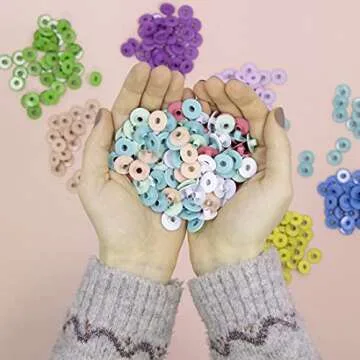 Craftelier - Pack of 40 Wide Eyelets Ideal for Card Making, Scrapbooking and Crafting | Suitable for Various Materials | Size Approx. Inside Diameter 5 mm and Outside 13 mm - Vintage Bronze Colour