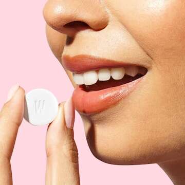 Wonderbelly Antacid, Effective Heartburn and Instant Acid Indigestion Relief, Extra Strength Chewable Tablets, 1000 mg Calcium Carbonate, No Talc or Dye, Strawberry Milkshake, 60 Count