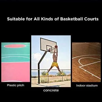 MOLPE Holographic Glowing Reflective Basketball, Light Up Camera Flash Glow in The Dark Basketball, HoloHoops Toy, Official Size 7