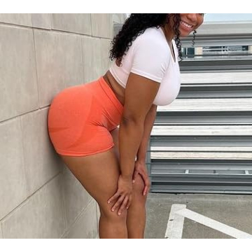 Aoxjox Short Sleeve Crop Top for Supportive Style