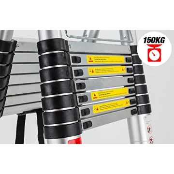 Bowoshen Telescopic Ladder 16.5ft - Safe & Portable