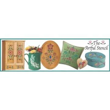 Rosemaling Stencils for Furniture and DIY Décor