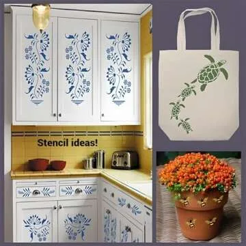 Rosemaling Stencils for Furniture and DIY Décor