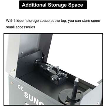 SUNCOO 130 MIG Welder Flux Core Wire Automatic Feed No Gas Little Welder Portable Welding Machine 110 Volt with Brush, Black