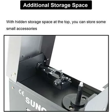 SUNCOO 130 MIG Welder Flux Core Wire Automatic Feed No Gas Little Welder Portable Welding Machine 110 Volt with Brush, Black