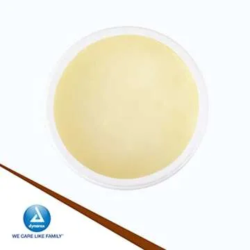 Dynarex Vitamins A & D Ointment, Ointment with Vitamin A and Vitamin D Skin Protectant, for Diaper Rash and Discomfort, White, 15 oz Jar