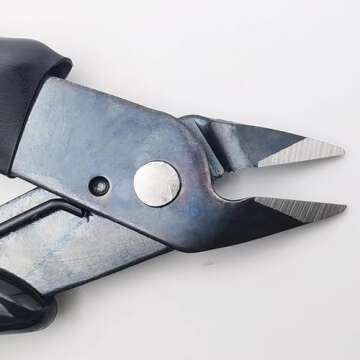 Auyuve Grounded Plier, Precise Control Unleash Unrivaled Precision for Fine Chain Welding, Ideal for Permanent Jewelry Fine Chain Welding, 3ft Cable Secure Connection, black