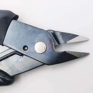 Auyuve Grounded Plier, Precise Control Unleash Unrivaled Precision for Fine Chain Welding, Ideal for Permanent Jewelry Fine Chain Welding, 3ft Cable Secure Connection, black