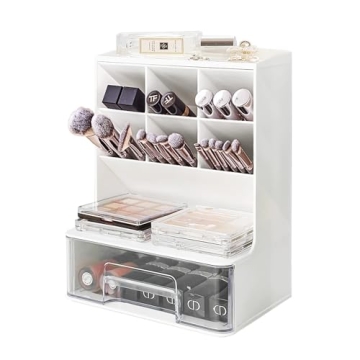 MEAJIO Acrylic Makeup Organizers for Vanity