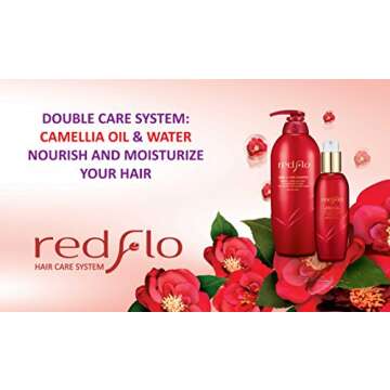 COSMOCOS Camellia Hair Treatment - 1000ml Natural Repair for Fine Hair