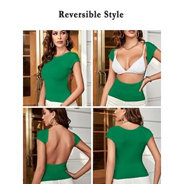 Stylish ForeFair Backless Top for Trendy Women - Casual Summer Shirt