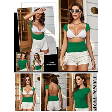 Stylish ForeFair Backless Top for Trendy Women - Casual Summer Shirt