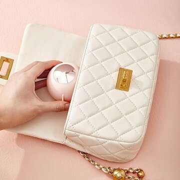 Washable Reusable Gel Lint Roller Ball for Pet Hair, Portable Dog Cat Pet Hair Remover for Clothes, Sticky Cleaner, Dust Fuzz Fur for Travel Household (Pink)