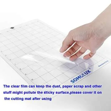 Somolux Cutting Mat - Standard Grip 12x8, Set of 3