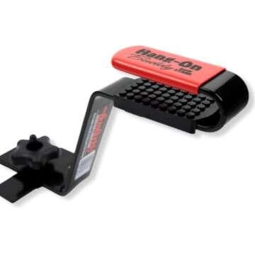 My Bow Buddy Hi-Profile Hang-On Buddy Hunting Bow Holder | Stainless Steel Bow Hangers for Tree Stan...