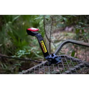 My Bow Buddy Hi-Profile Hang-On Buddy Hunting Bow Holder | Stainless Steel Bow Hangers for Tree Stand | Tree Stand Accessories for Hunting for Compound or Crossbow | Tree Stand Accessory Holder